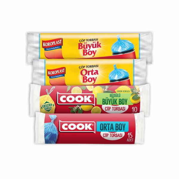 COOK – KOROPLAST ÇÖP TORBASI ÇEŞİTLERİNDE