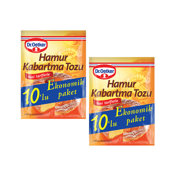 DR. OETKER HAMUR KABARTMA TOZU 10’LU