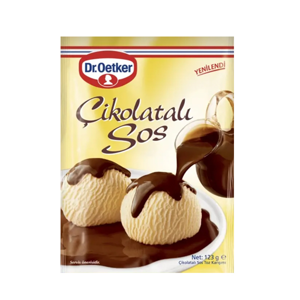 DR. OETKER ÇİKOLATA SOS 123 GR