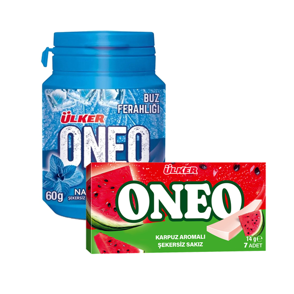 ÜLKER ONEO SAKIZ ÇEŞİTLERİ 1 ALANA 1 BEDAVA