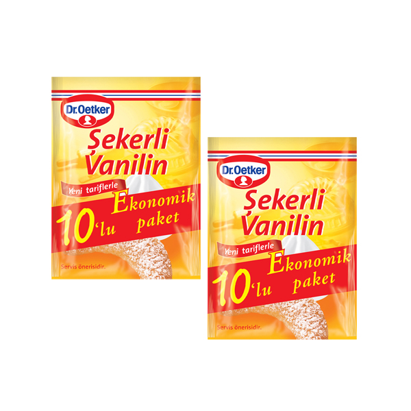 DR OETKER ŞEKERLİ VANİLİN 10'LU