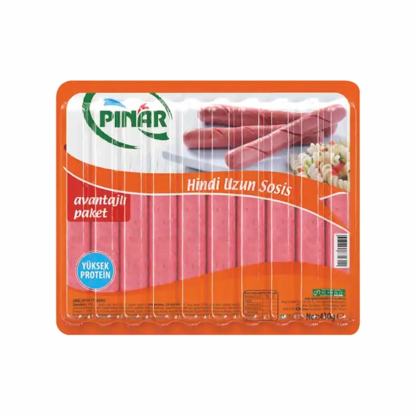 PINAR HİNDİ UZUN SOSİS 430 GR