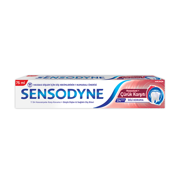 SENSODYNE 75ML*HASSASİYET+ÇÜRÜK KARŞITI