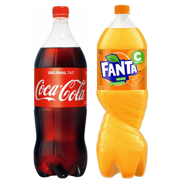 COCACOLA/FANTA 2 LT ÇŞT.