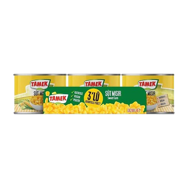 TAMEK MISIR 3'LÜ 210GR