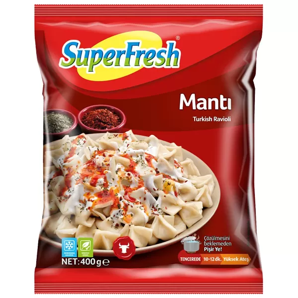 SUPERFRESH MANTI 400 GR