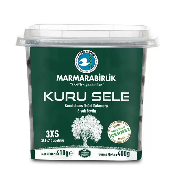 MARMARA BİRLİK KURU SELE ZEYTİN 400 GR (381-410)