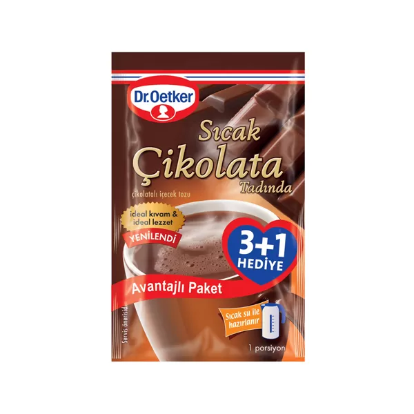 DR. OETKER SICAK ÇİKOLATA 3+1