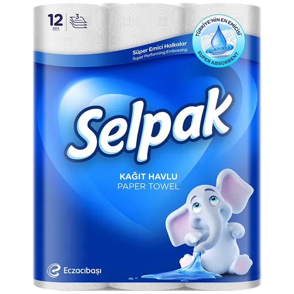 SELPAK HAVLU 12'Lİ