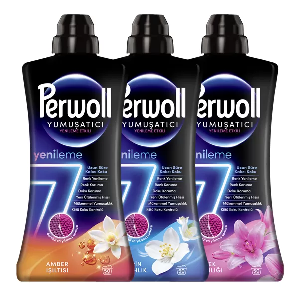 PERWOLL KONS. YUMUŞATICI 1200 ML *AMBER *ÇİÇEK *DERİN