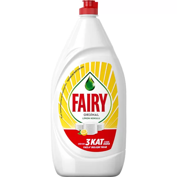 FAIRY SIVI BUL. DETERJANI *1350 ML LİMON *1.5 LT ELMA